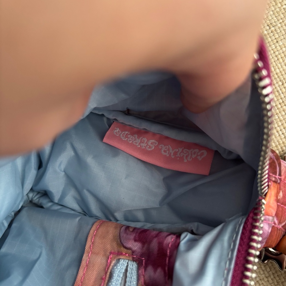 BAGGU x Collina Strada - Cargo Shoulder Bag - Berry Chrysanthemum - Picture 8 of 8